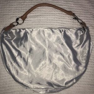 VS PINK satinzippered hobo bag